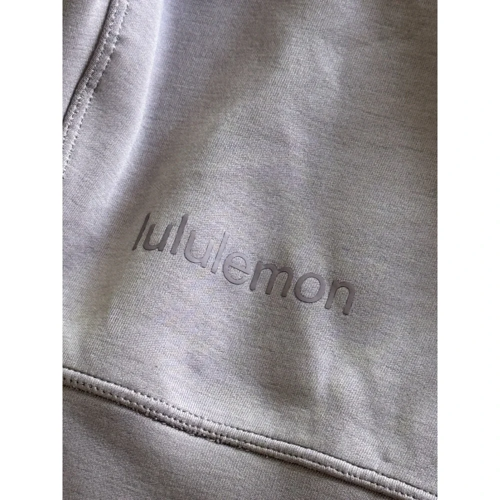 LULULEMON Softstreme Perfectly Oversized Crop Sweatshirt Sz ~2 Purple Lavender